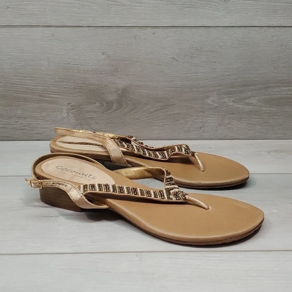 Coconuts By Matisse Marisa Women Ankle Heels Sandals Thin shoes sz 10